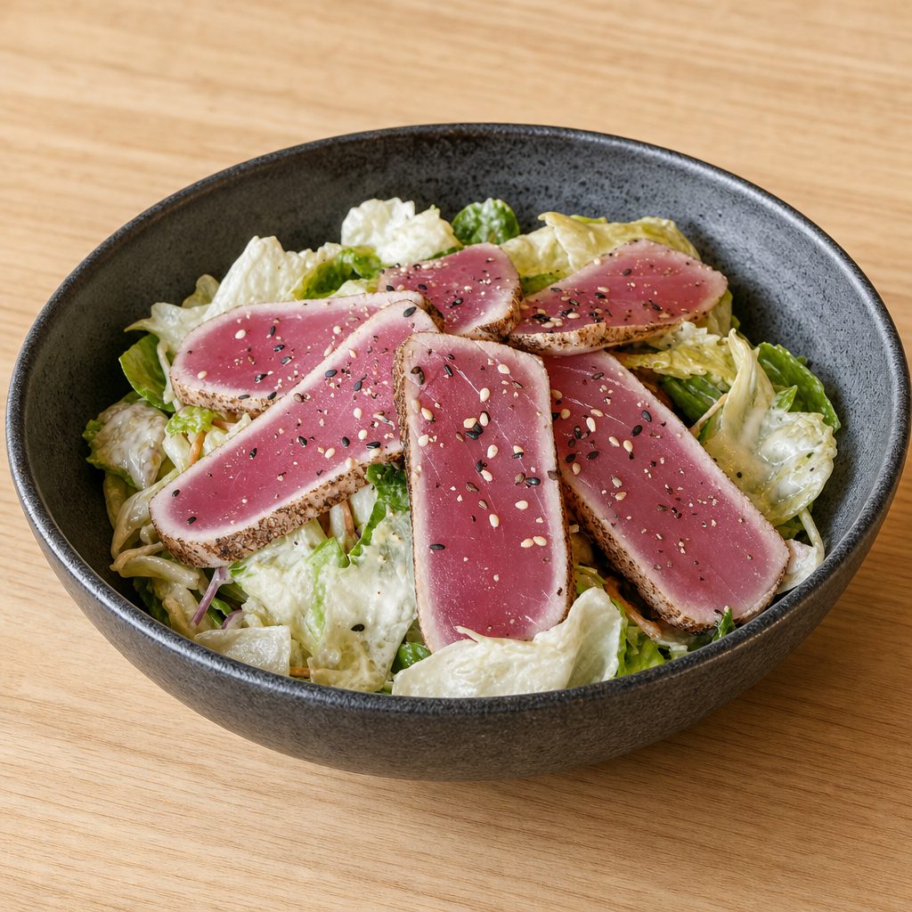 Seared Ahi Tuna Salad.