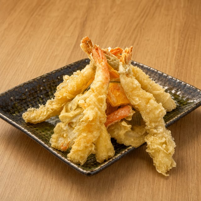 Shrimp & Vegetable Tempura.