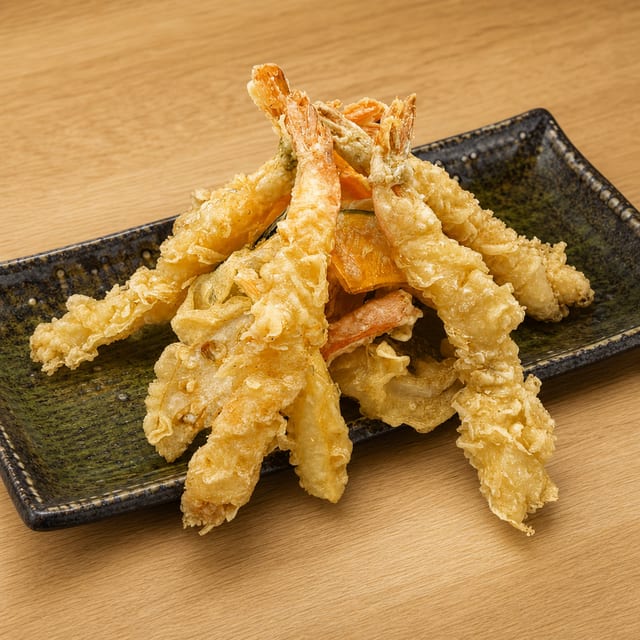 Shrimp & Vegetable Tempura.